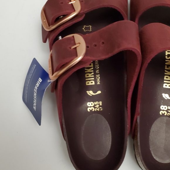 Birkenstock Arizona Big Buckle Zinfandel Sandal - Picture 4 of 7